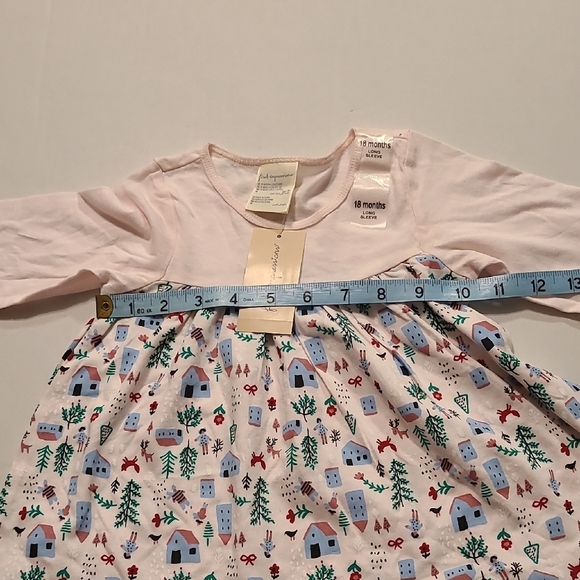 First Impressions Pink and Blue Patterned Long Sleeve Tee 18 Months NWT - Picture 7 of 9